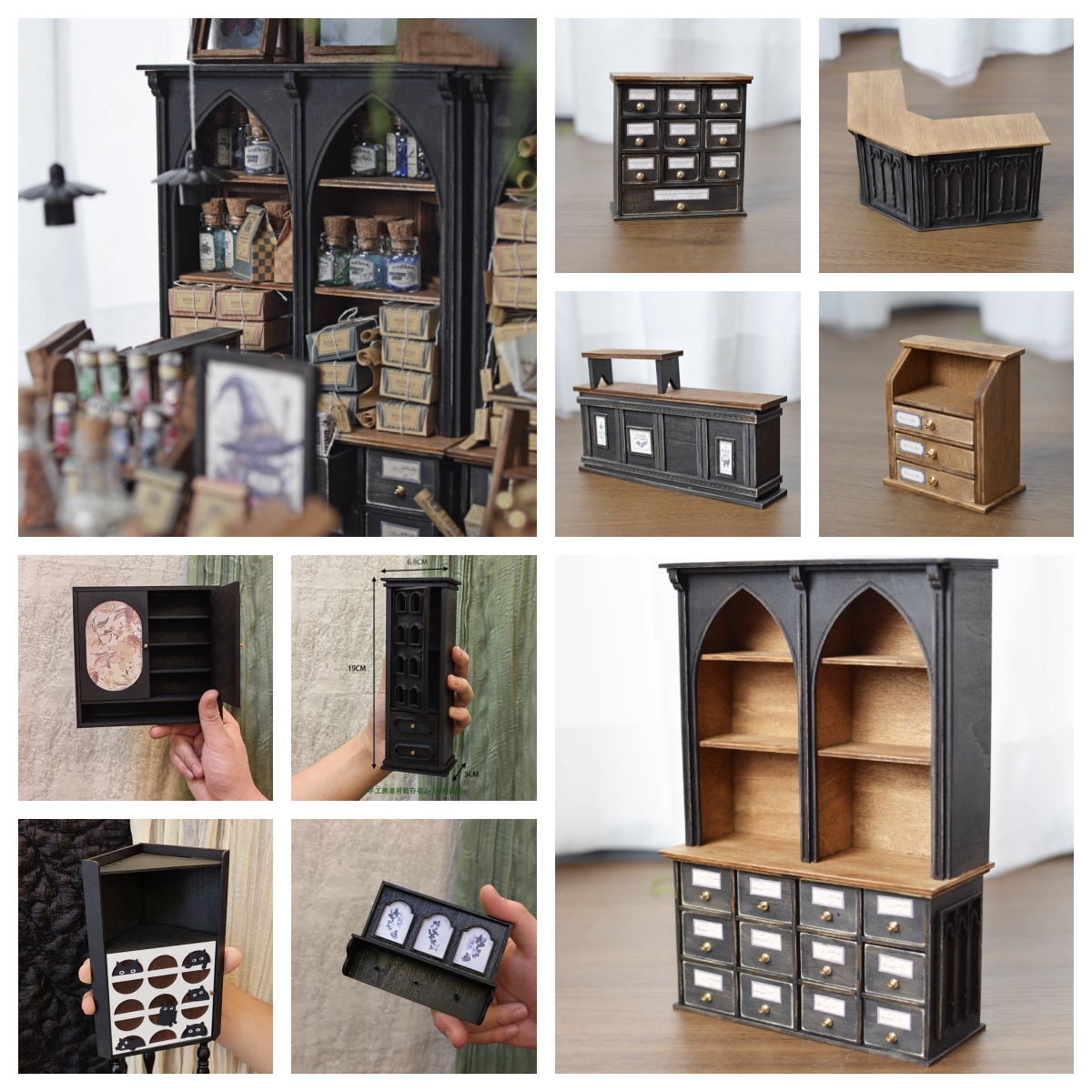 Dollhouse Furniture Set - Zestaw mebli do domku dla lalek