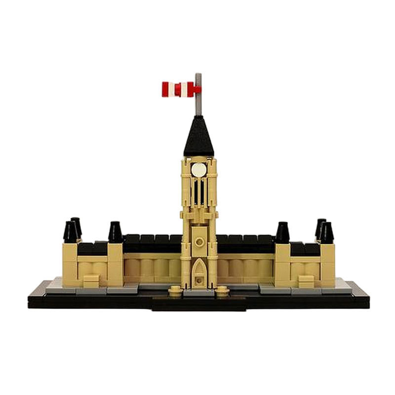 Kids Toys Canada - Klocki konstrukcyjne MOC World Architecture Budynek
