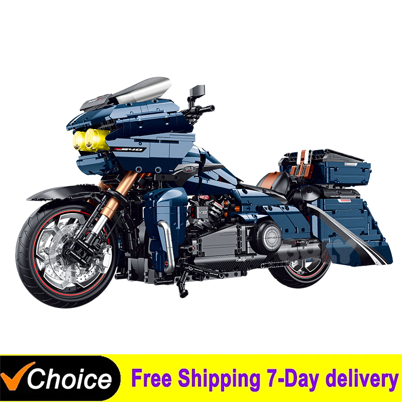 Kids Toys Lego - Motocykl Techniczny 1:5 Motocykl Miejski Sportowy