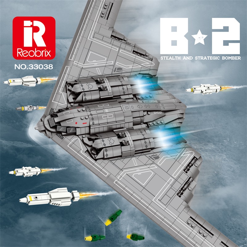 Kids Toys Lego - B2 Wojskowy Stealth i strategiczny bombowiec