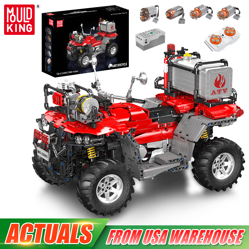 Kids Toys Lego - Mould King 23003 Techniczne Zabawki Samochodowe