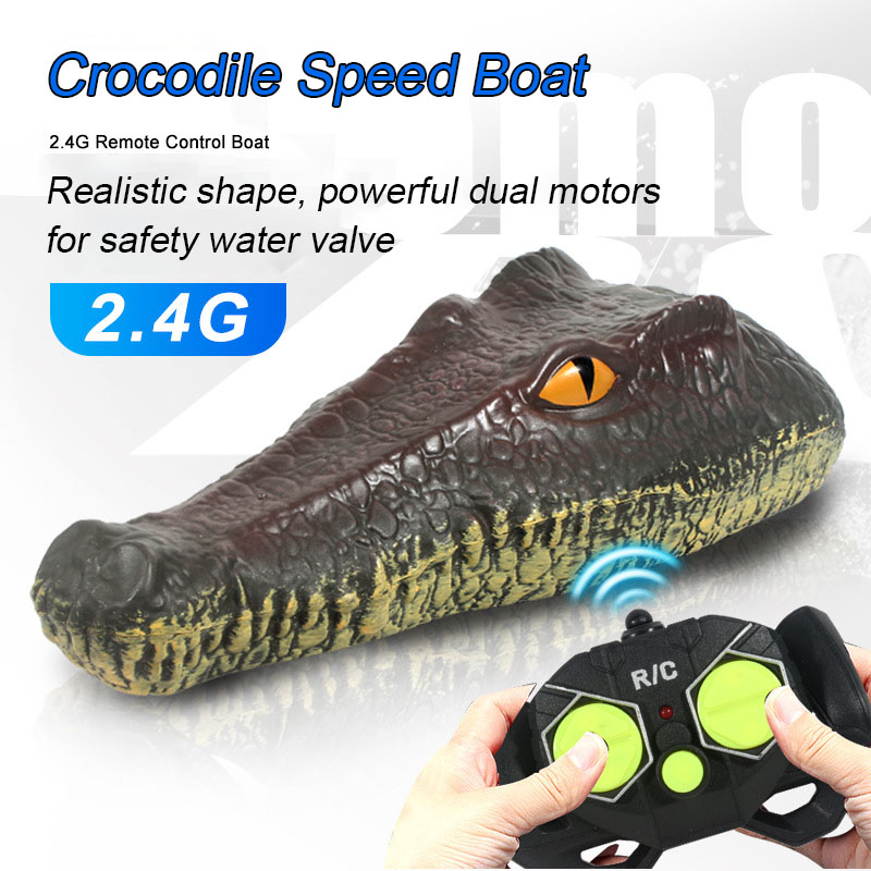 Kids Toys Under $10 - Realistyczny krokodyl i python RC Boat