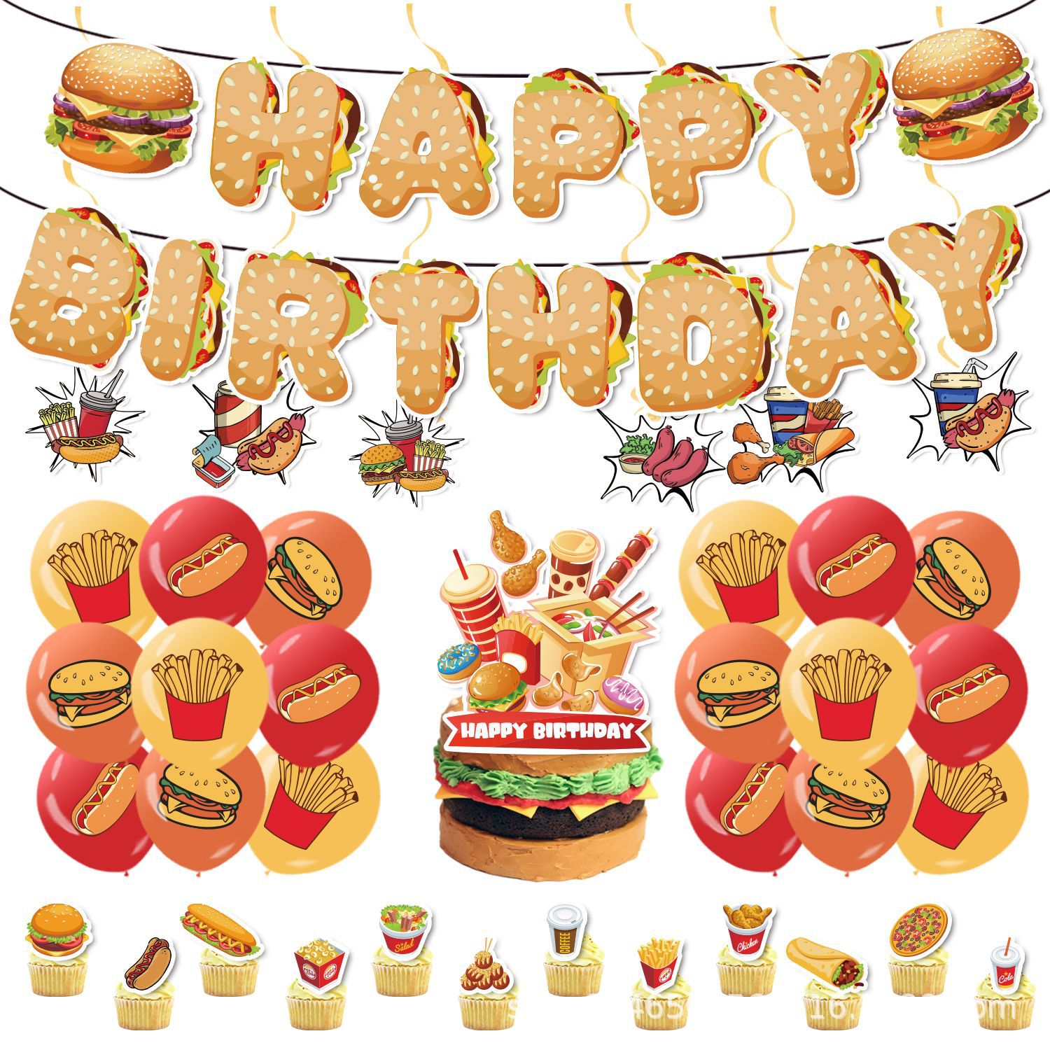 Zestaw Hamburger Hot Dog Dekor – Banner Kids Toys recenzja i cena