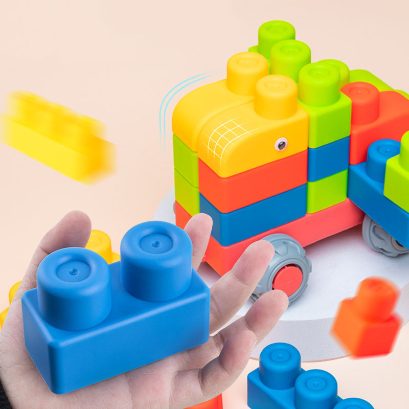 DIY Baby Soft Rubber Big Parti – Kids Toys Lego recenzja i cena