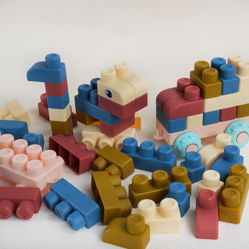 DIY Baby Soft Rubber Big Parti – Kids Toys Lego recenzja i cena