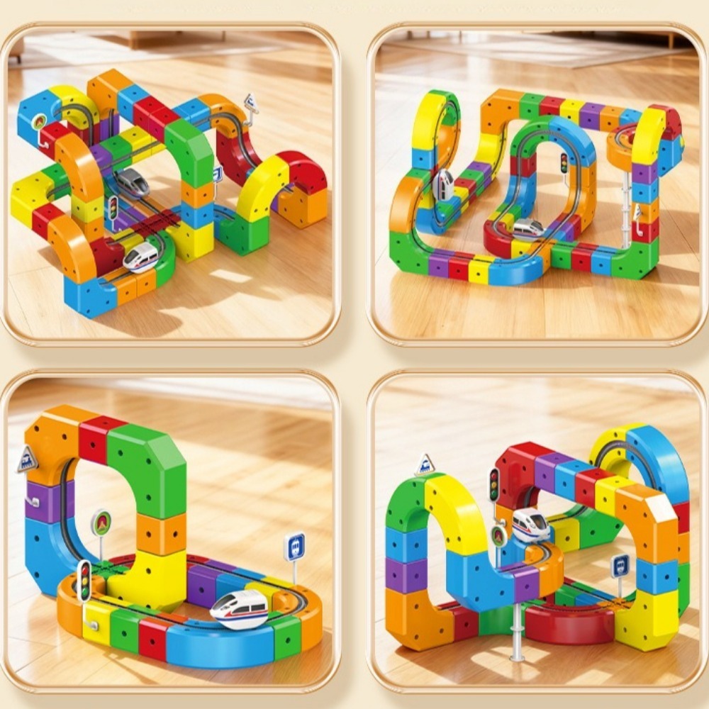 Zestaw do samodzielnego montaż – Toy Train Track Set recenzja i cena