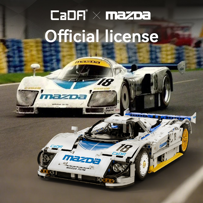 CaDA 1:10 Mazda 787B Techniczn – Kids Toys Lego recenzja i cena