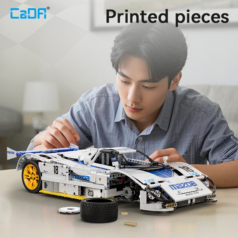 CaDA 1:10 Mazda 787B Techniczn – Kids Toys Lego recenzja i cena