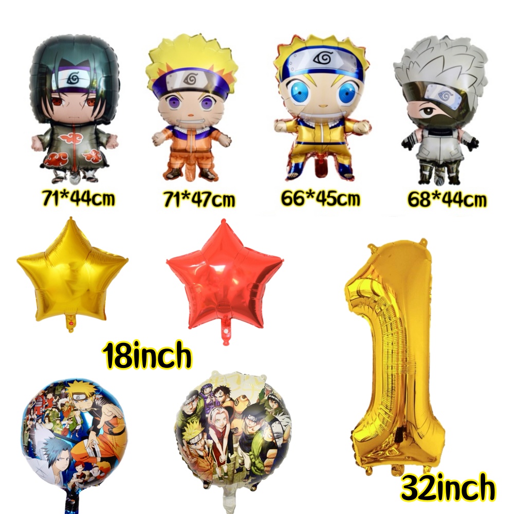 Balony Naruto z folii 12 cali, – Banner Kids Toys recenzja i cena