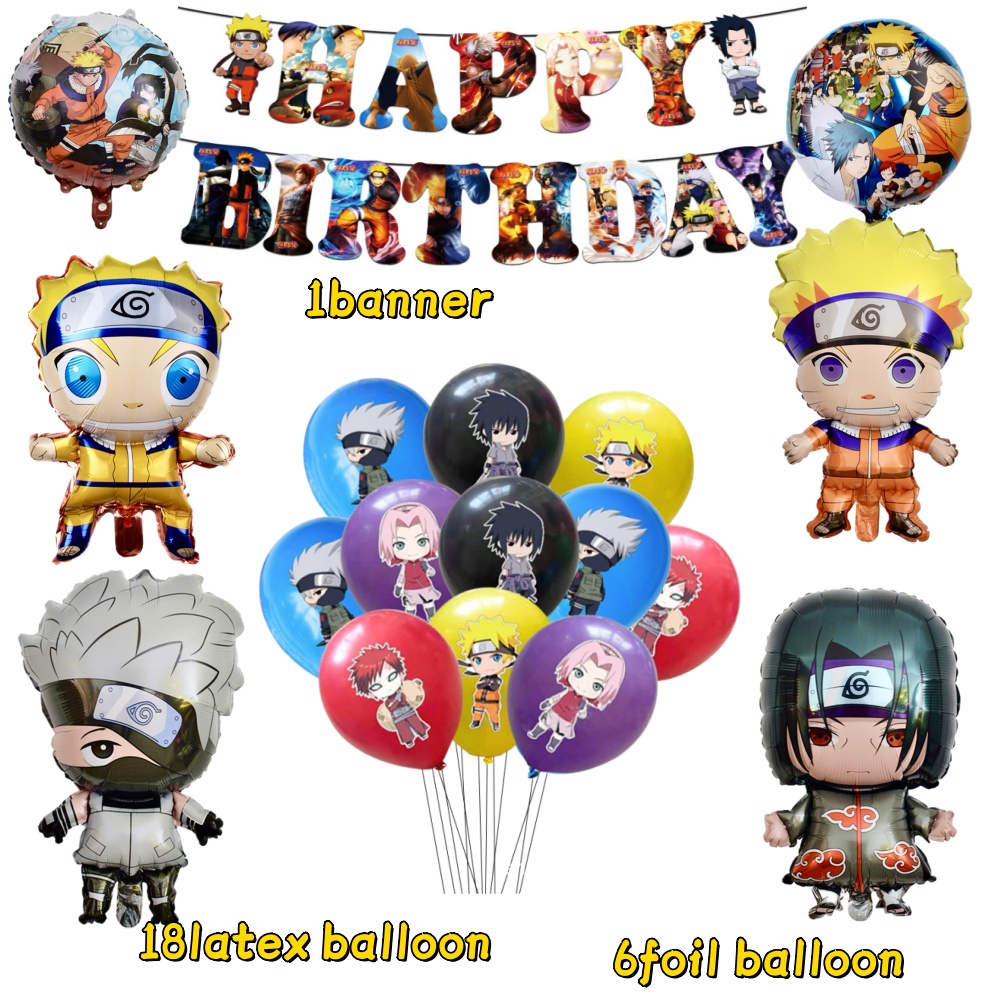 Balony Naruto z folii 12 cali, – Banner Kids Toys recenzja i cena