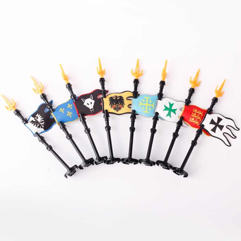 MOC Zamek Flaga Klocki Wilk Or – Banner Kids Toys recenzja i cena