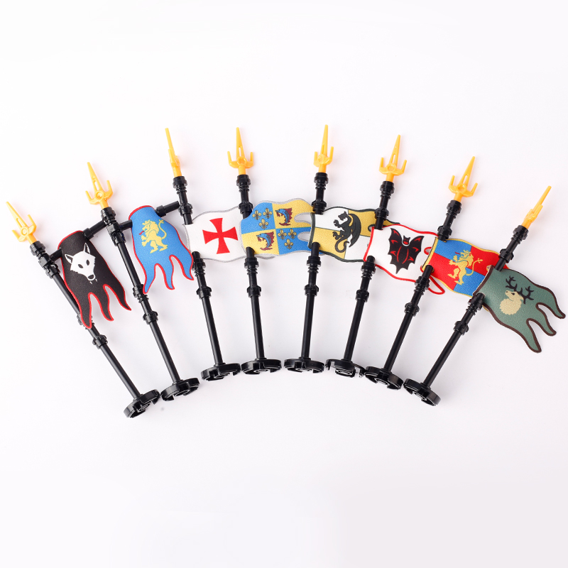 MOC Zamek Flaga Klocki Wilk Or – Banner Kids Toys recenzja i cena