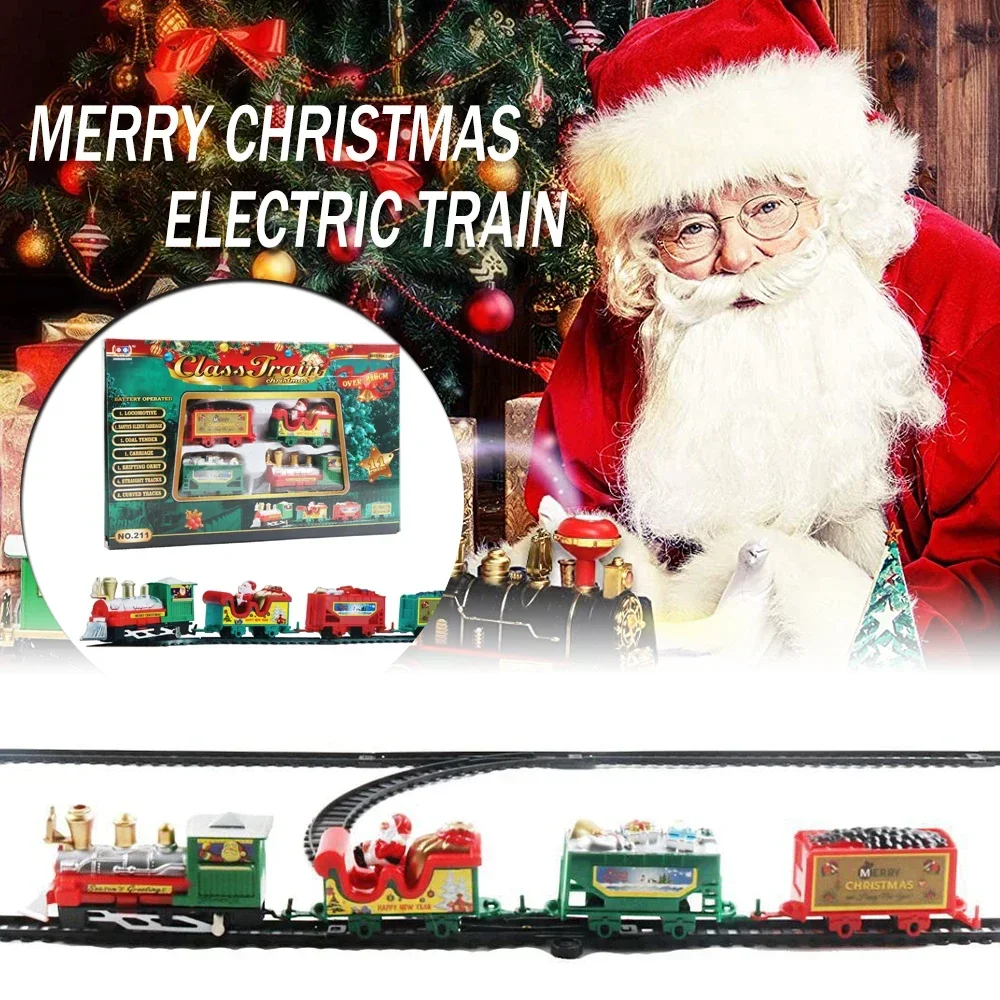 2026 HOT Zestaw Świątecznego P – Toy Train Track Set recenzja i cena