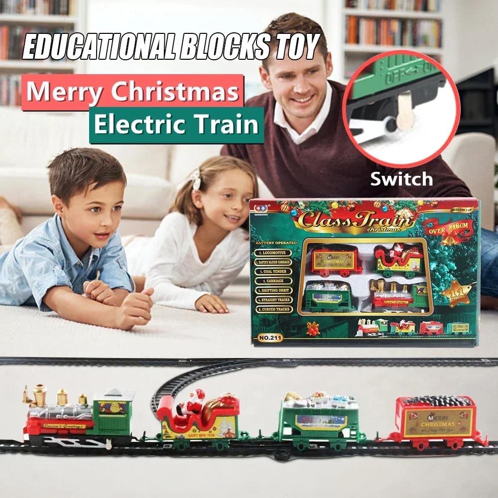 2026 HOT Zestaw Świątecznego P – Toy Train Track Set recenzja i cena