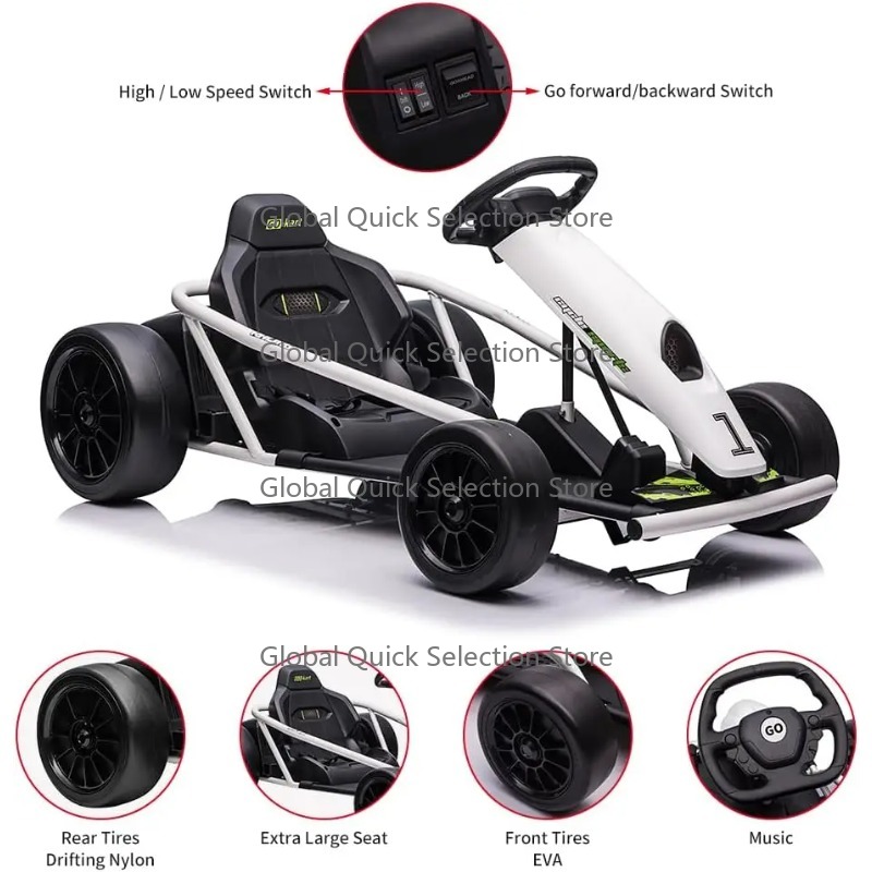 Elektryczny gokart dla nastola – Kids Toys Start With X recenzja i cena