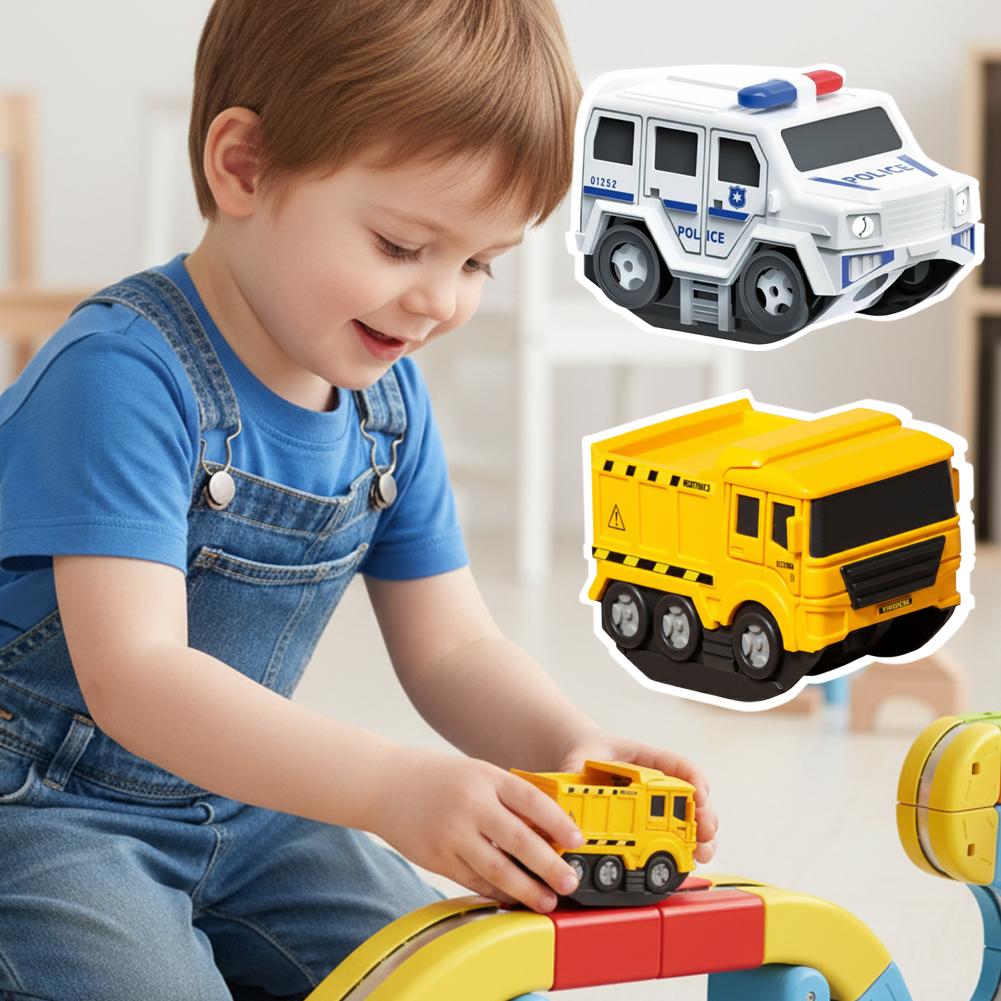 Elektryczny Magnetyczny Samoch – Toy Train Track Set recenzja i cena