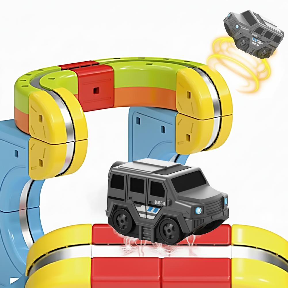 Elektryczny Magnetyczny Samoch – Toy Train Track Set recenzja i cena