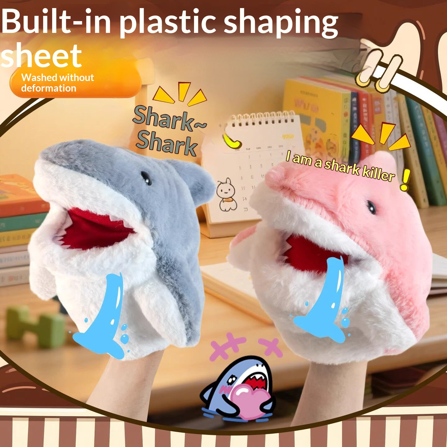 Pluszowa maskotka rekina na rę – Kids Toys Idea recenzja i cena
