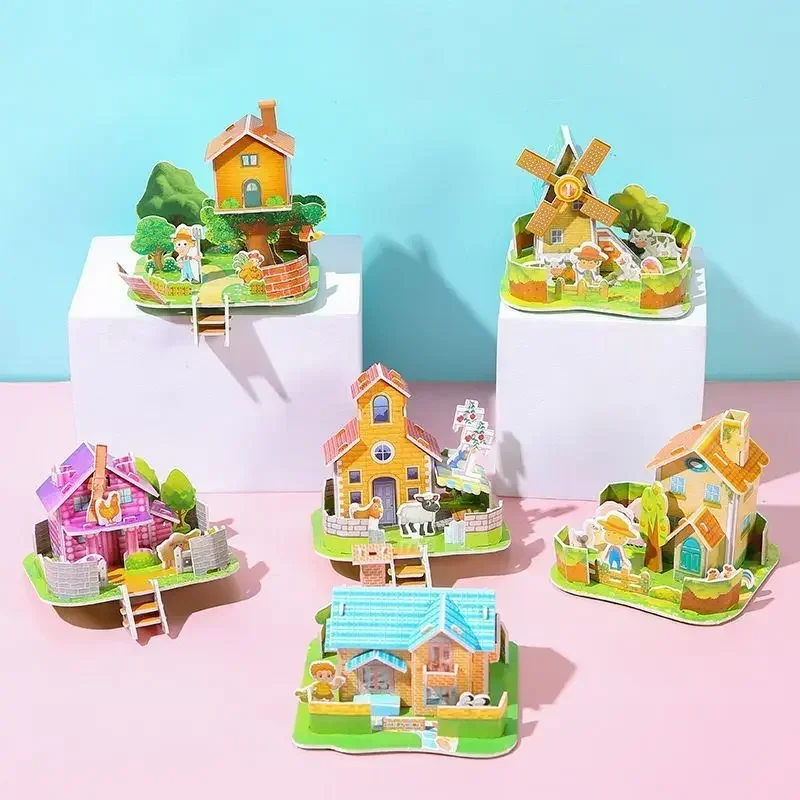 3 SZT. Trójwymiarowe Puzzle Bu – Kids Toys Lego recenzja i cena