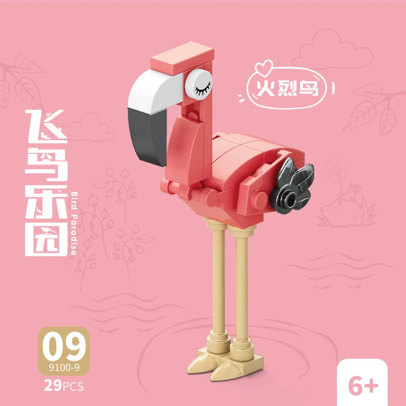 Klocki Zwierzęta Ptak Raj Kruk – Kids Toys Idea recenzja i cena