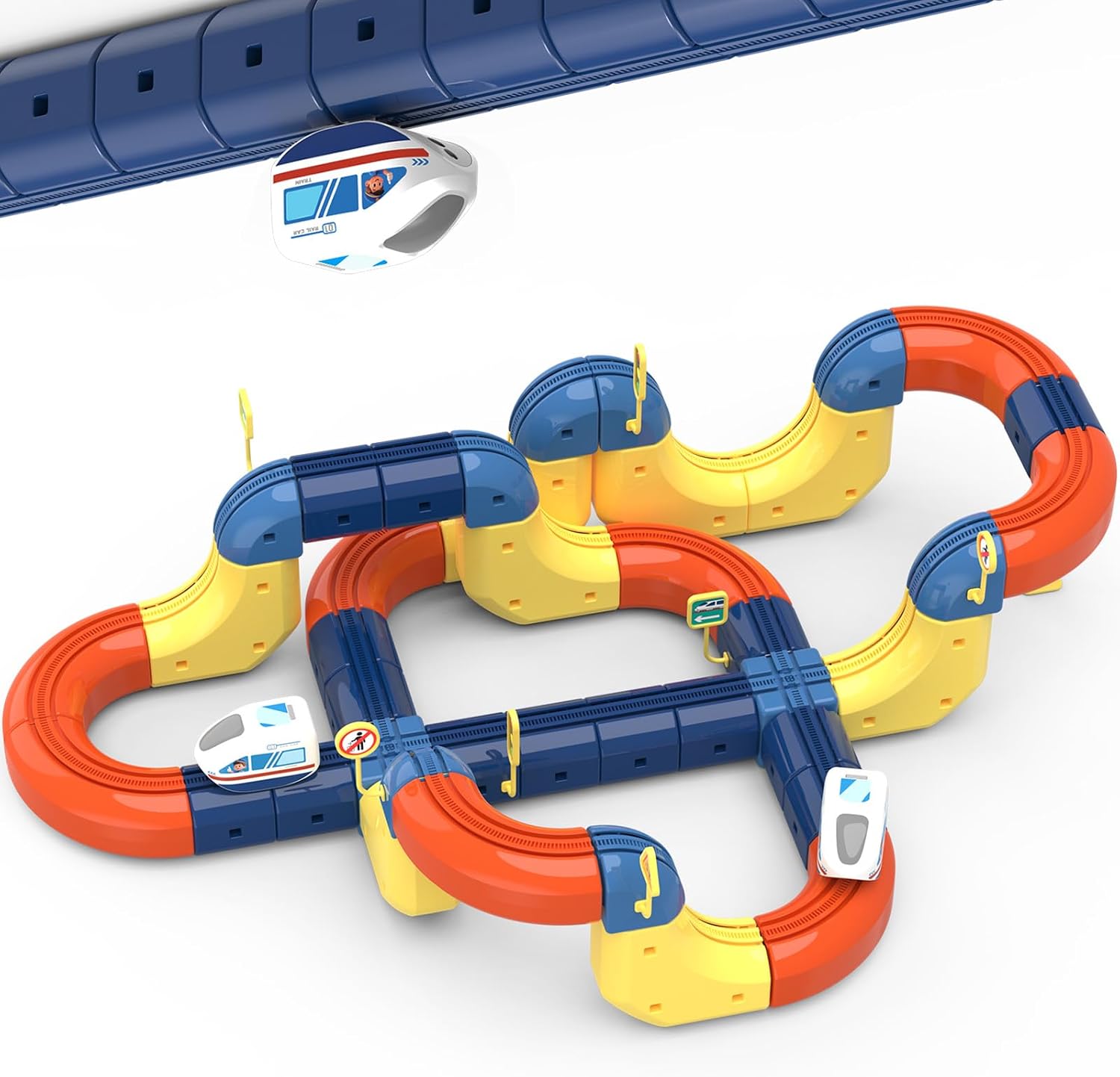 Zestaw elektryczny kolejki 3D  – Toy Train Track Set recenzja i cena