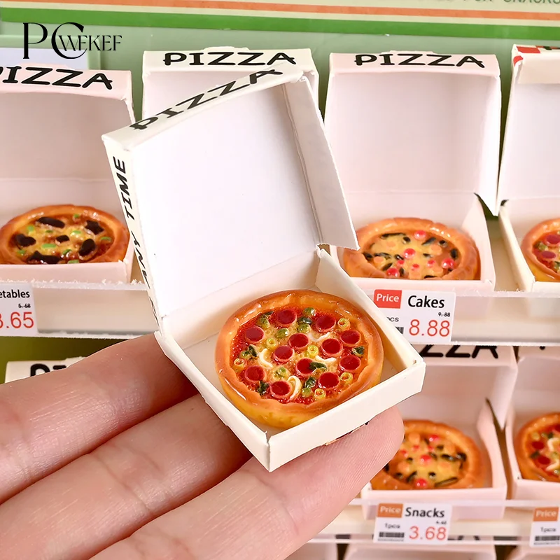 6 szt. Miniaturowe pizzy lub p – Dollhouse Furniture Set recenzja i cena