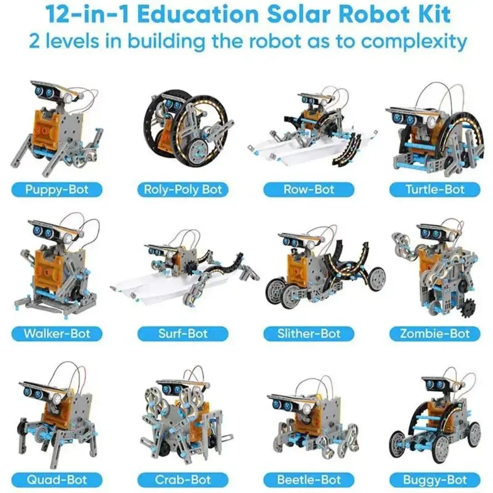 13 w 1 Robot zasilany energią  – Kids Toys Lego recenzja i cena